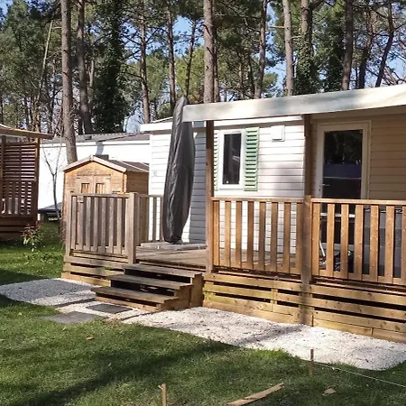 Mobil-Home Confort Dans Impasse Boisee Camiers Exterior photo